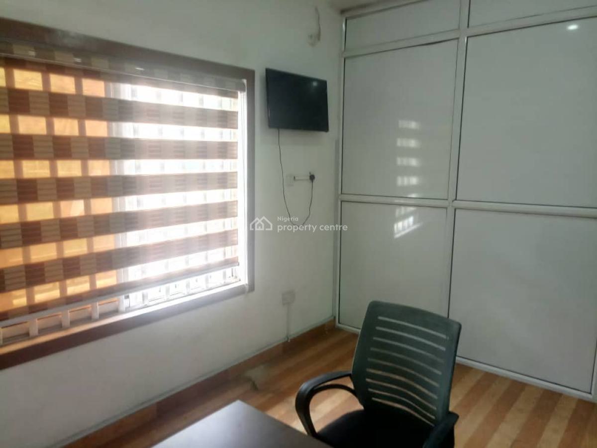 a Standard Partitioned Open Office Space at The First Floor, Anthony, Maryland, Lagos, Office Space for Rent