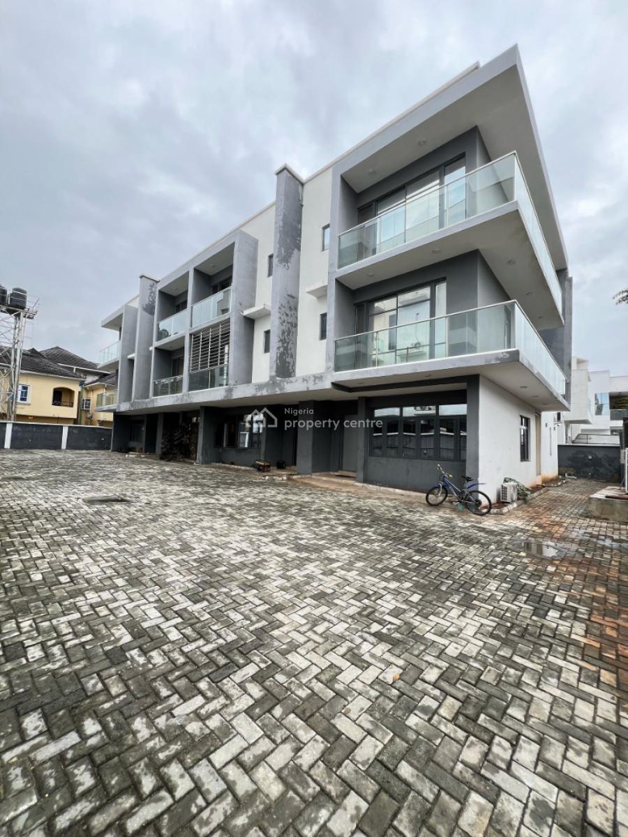 4 Bed Terrace Duplex with Bq, Chevron, Lekki, Lagos, Terraced Duplex for Sale