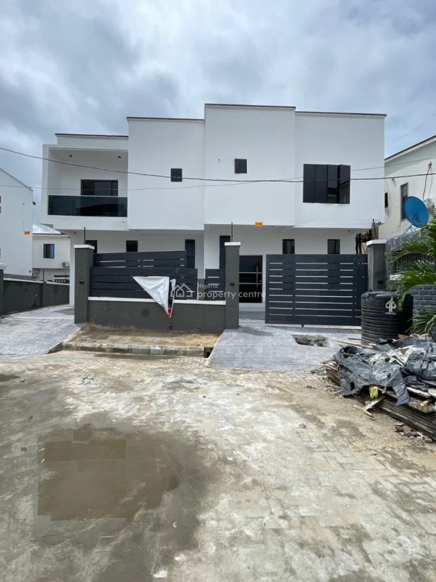 Spacious 4 Bed Semi Detached Duplex with Bq, Orchid, Lekki, Lagos, Semi-detached Duplex for Sale