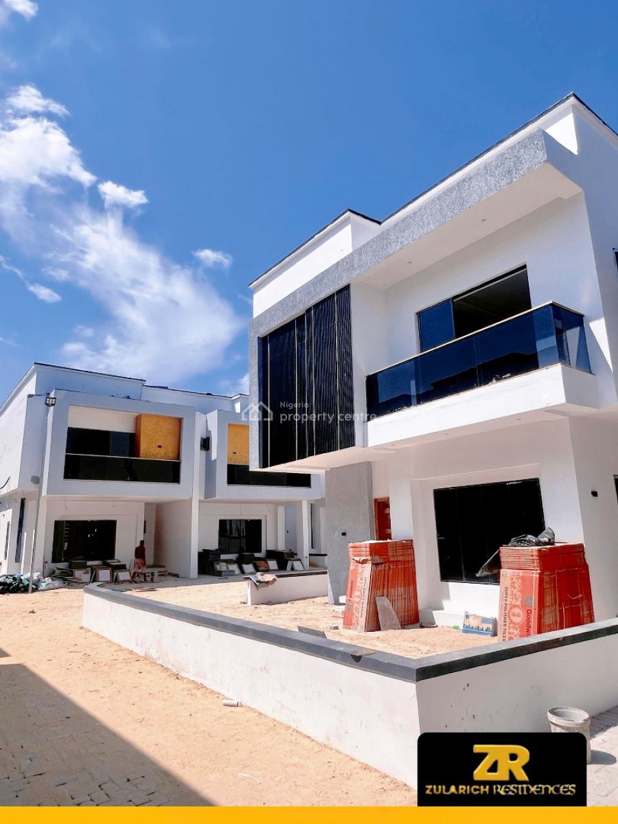 3 Bedroom House, in an Estate with Residents, Sangotedo, Ajah, Lagos, Terraced Duplex for Sale