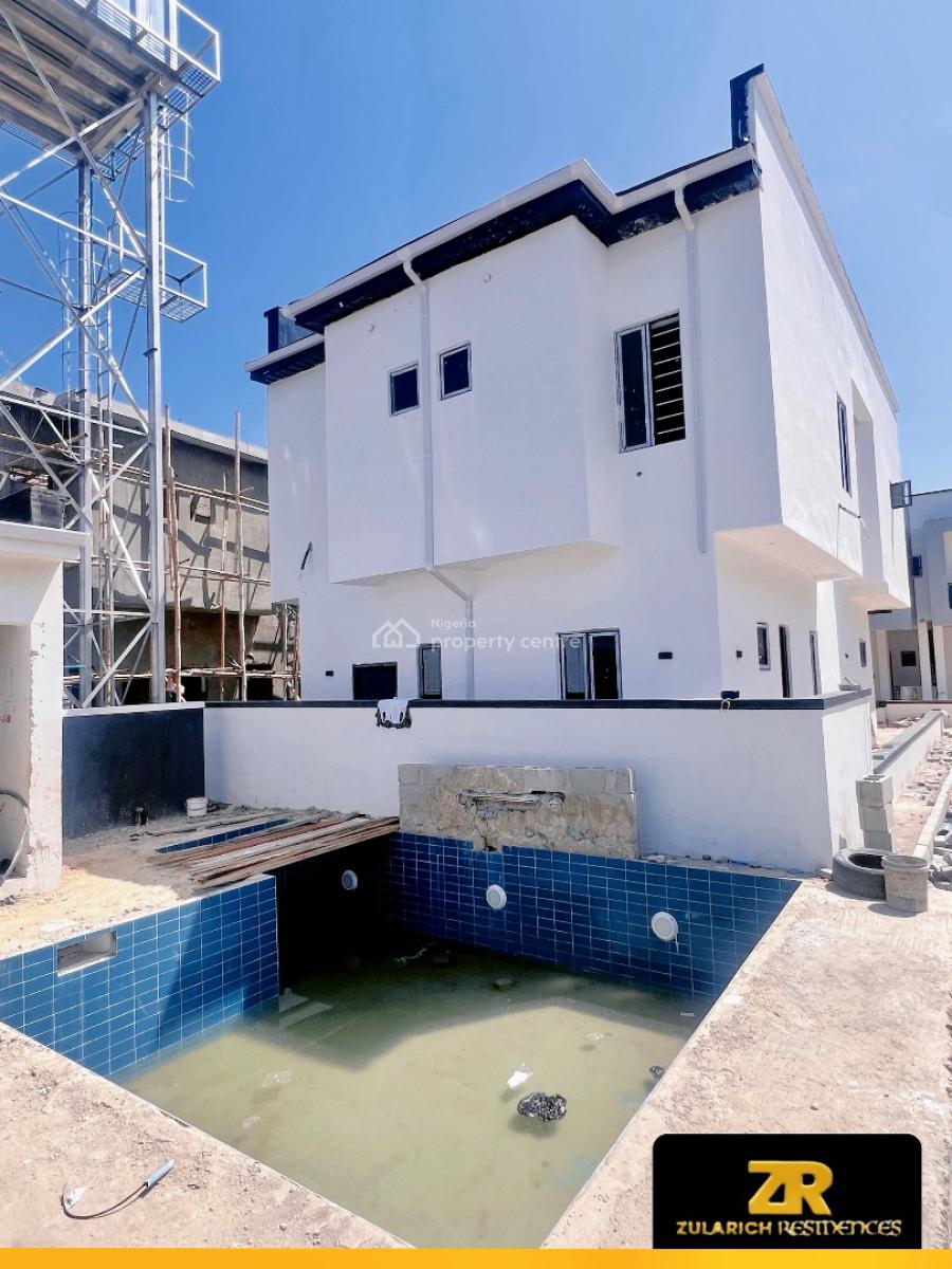 3 Bedroom House, in an Estate with Residents, Sangotedo, Ajah, Lagos, Terraced Duplex for Sale