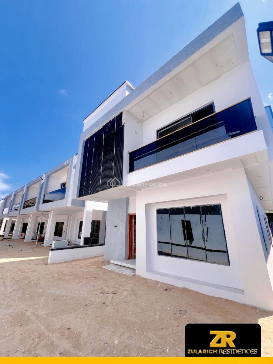 3 Bedroom House, in an Estate with Residents, Sangotedo, Ajah, Lagos, Terraced Duplex for Sale