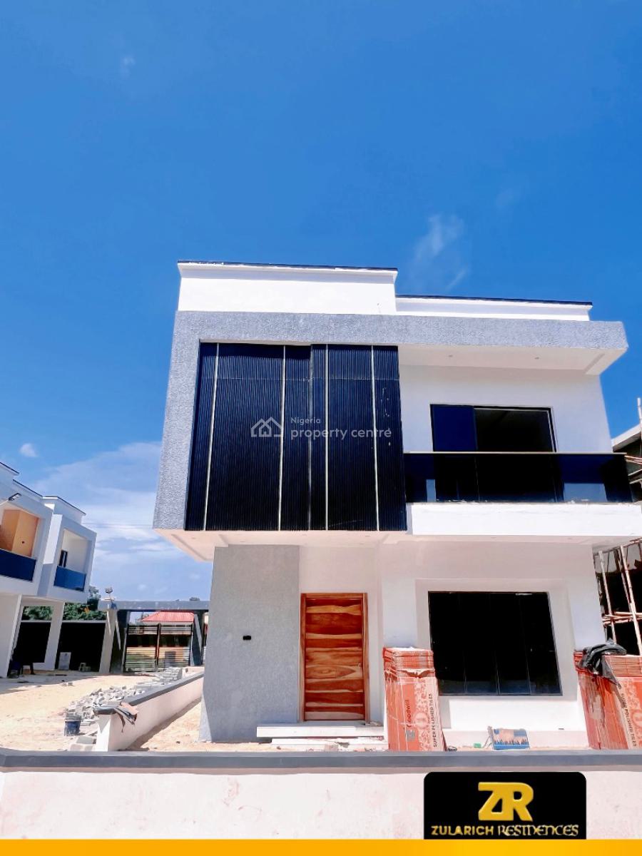 3 Bedroom House, in an Estate with Residents, Sangotedo, Ajah, Lagos, Terraced Duplex for Sale