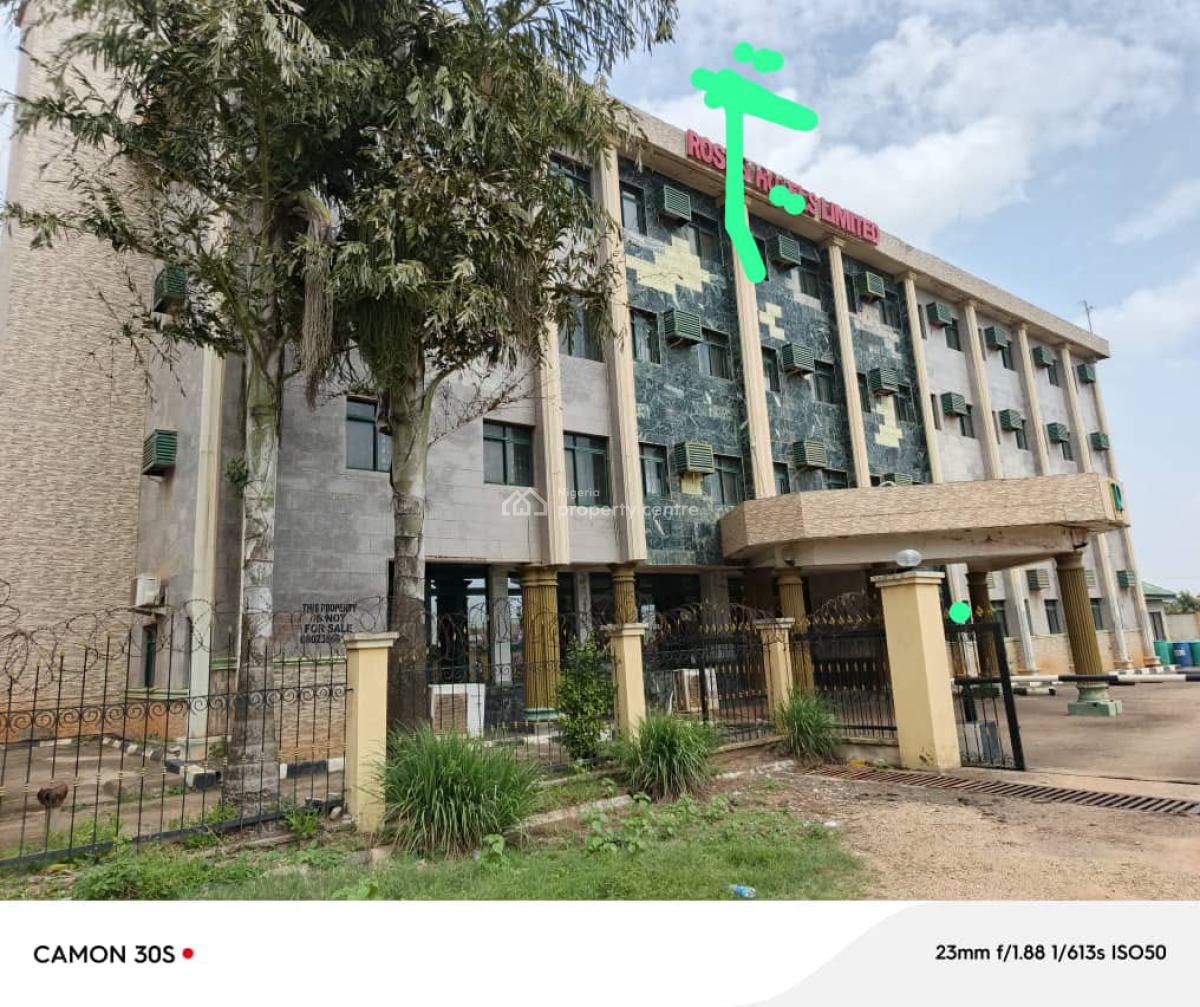 60rooms Hotel, Swimming Pools, Bush Bar, Conference Holl Fictional Apa, at The Hart of Durumi, Durumi, Abuja, Hotel / Guest House for Sale