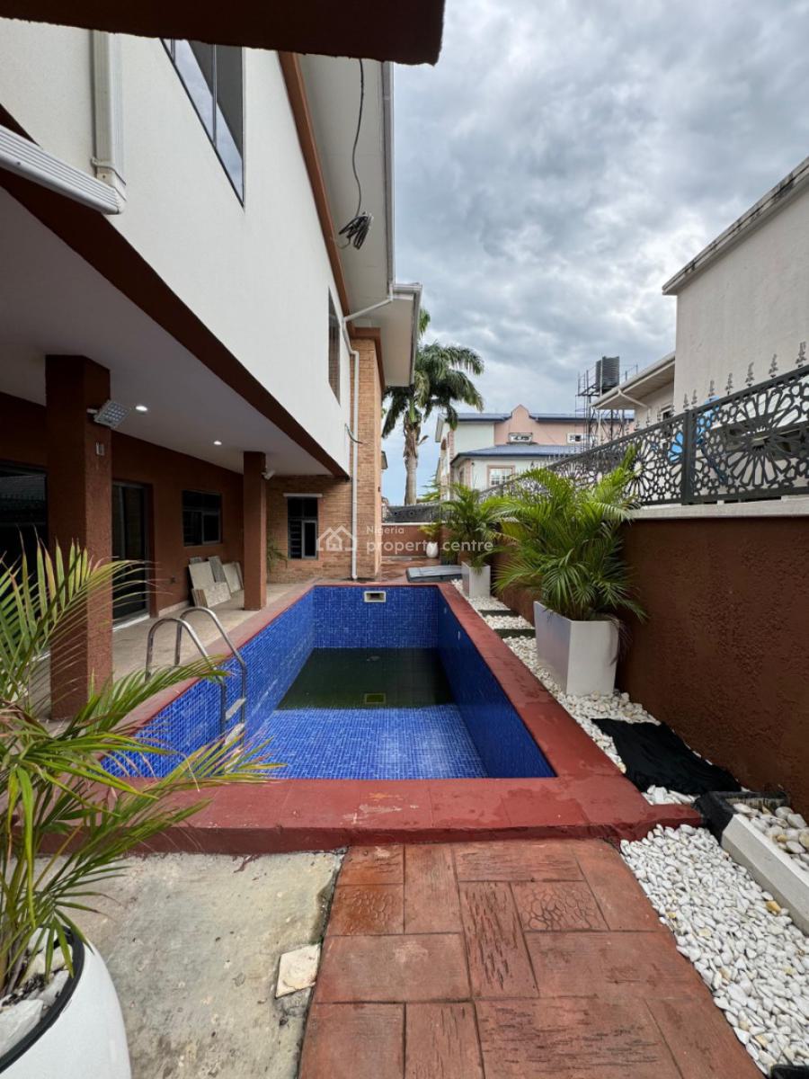 5-bedroom Detached Duplex with Bq, Swimming Pool & Security House, Lekki, Lagos, Detached Duplex for Sale