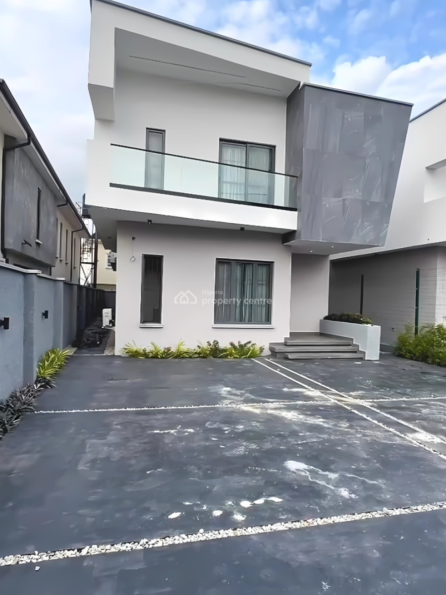 Contemporary 4 Bedroom Duplex in a Secure Estate, Peter Odili Road, Trans Amadi, Port Harcourt, Rivers, Detached Duplex for Sale