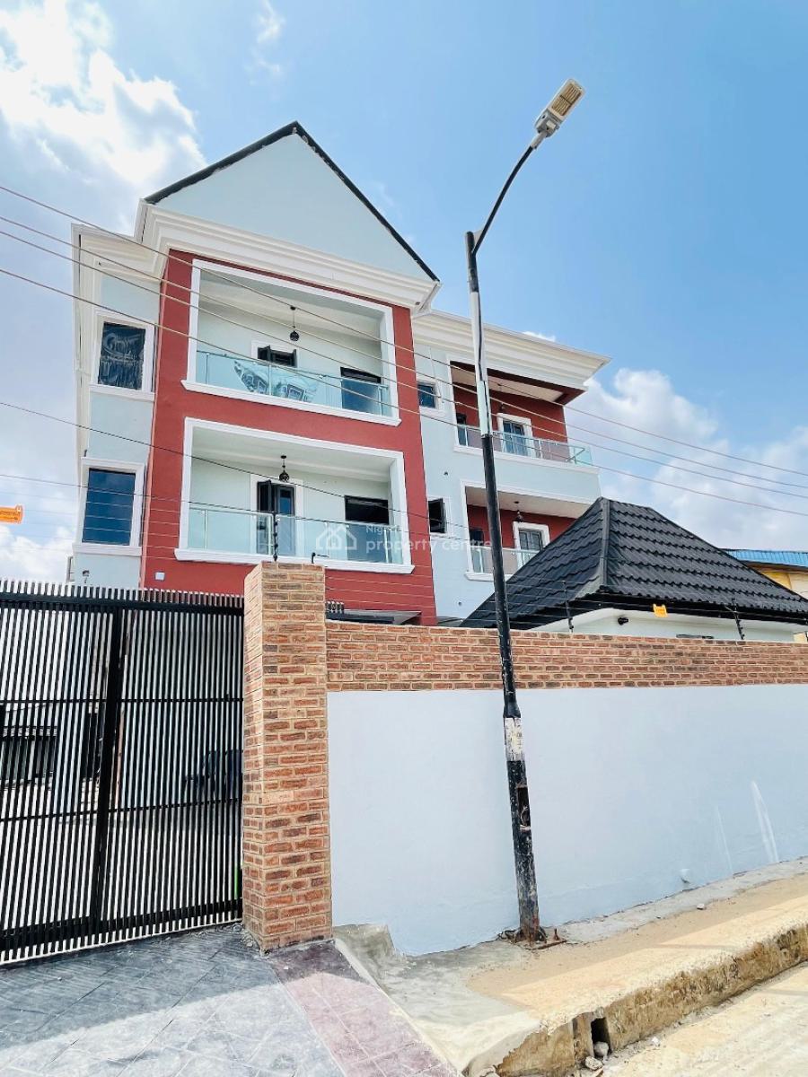 Luxury Furnished 3-bedroom Apartment in a Secure Estate, for Residential Use, Short-let Operations, Or Long-term Rental Income, Ogba, Ikeja, Lagos, Block of Flats for Sale