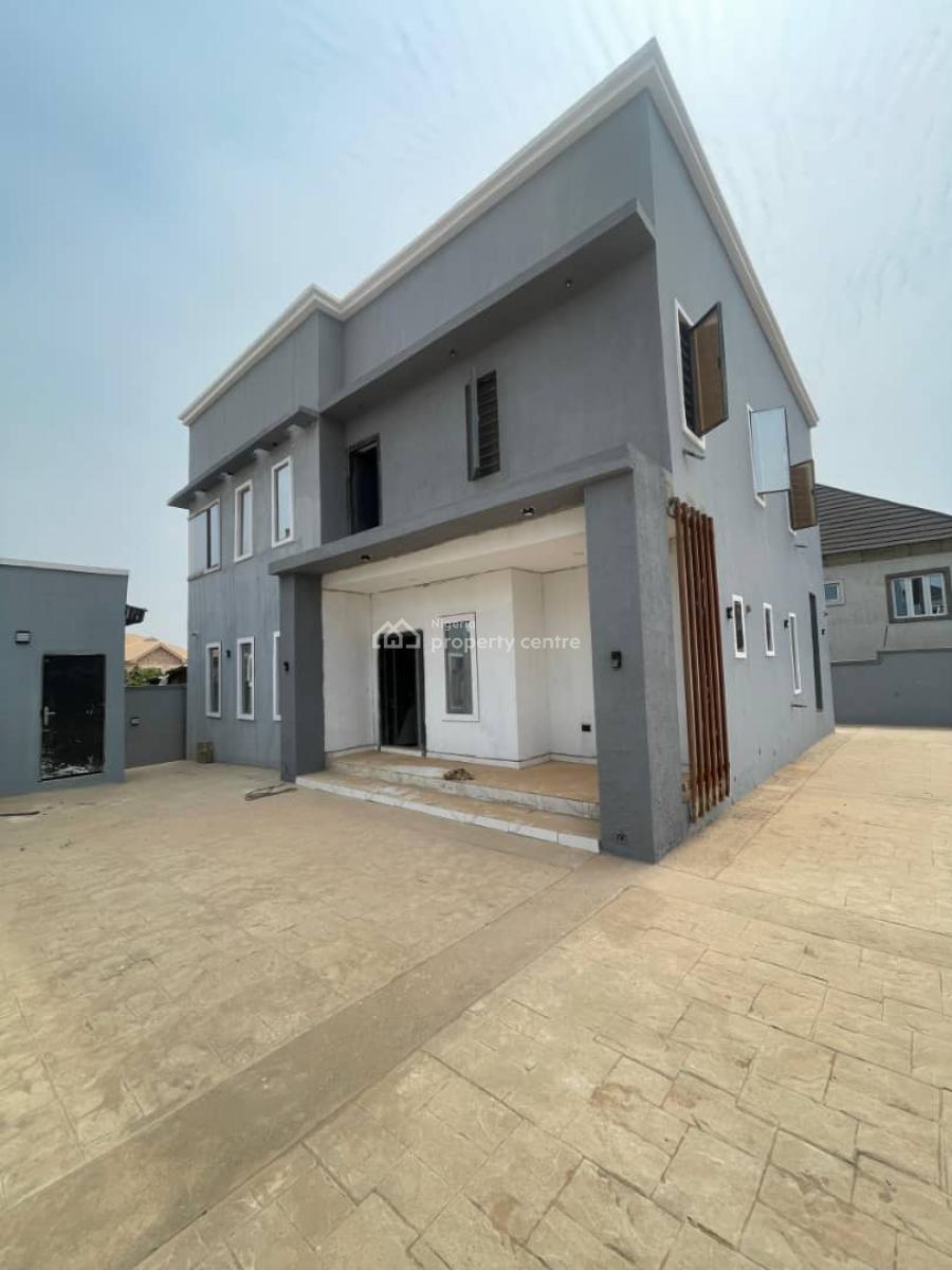 Newly Built 4 Bedroom Fully Detached Duplex, Okebadan Estate, Akala Way, Akobo, Ibadan, Oyo, Detached Duplex for Sale