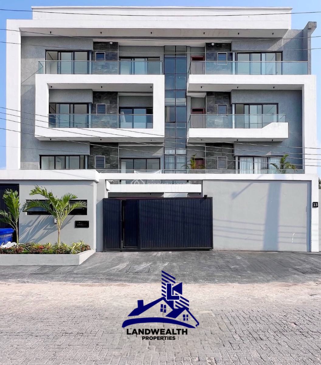 Fully Serviced 3 Bedroom Apartments with Elevator, Swimming Pool, Gym, Lekki Phase 1, Lekki, Lagos, Flat / Apartment for Sale
