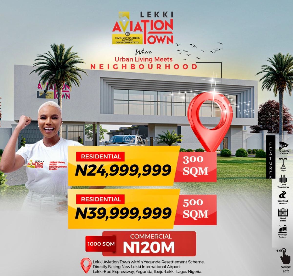 Luxury Land, Facing Lekki-epe Expressway, Ibeju Lekki, Lagos, Residential Land for Sale
