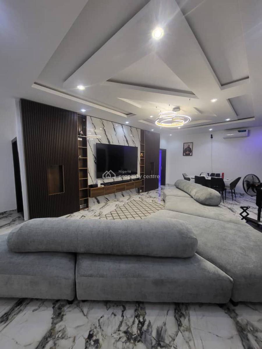 Brand Newly Built Luxury Serviced 3bedrooms Apartment, Alpha Beach, New Road, Lekki, Lagos, Flat / Apartment for Rent