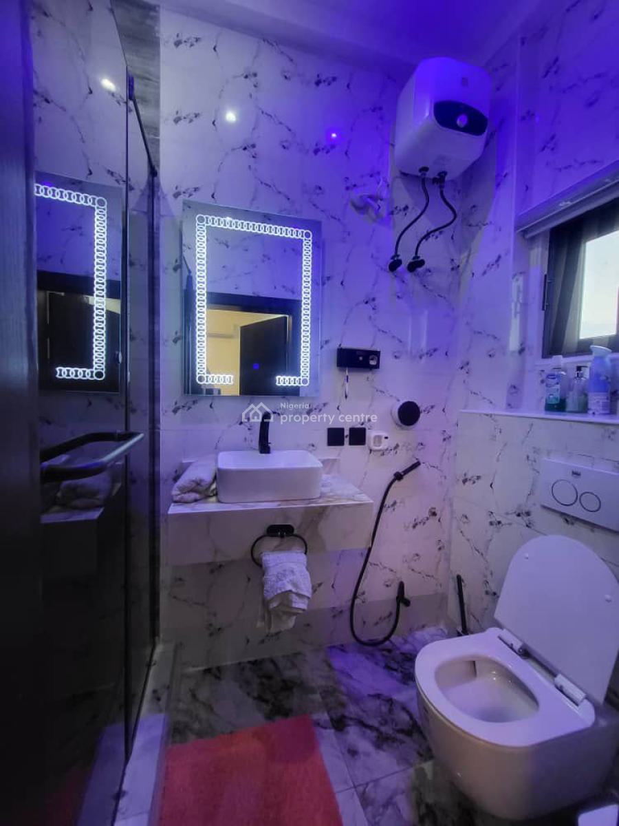 Brand Newly Built Luxury Serviced 3bedrooms Apartment, Alpha Beach, New Road, Lekki, Lagos, Flat / Apartment for Rent