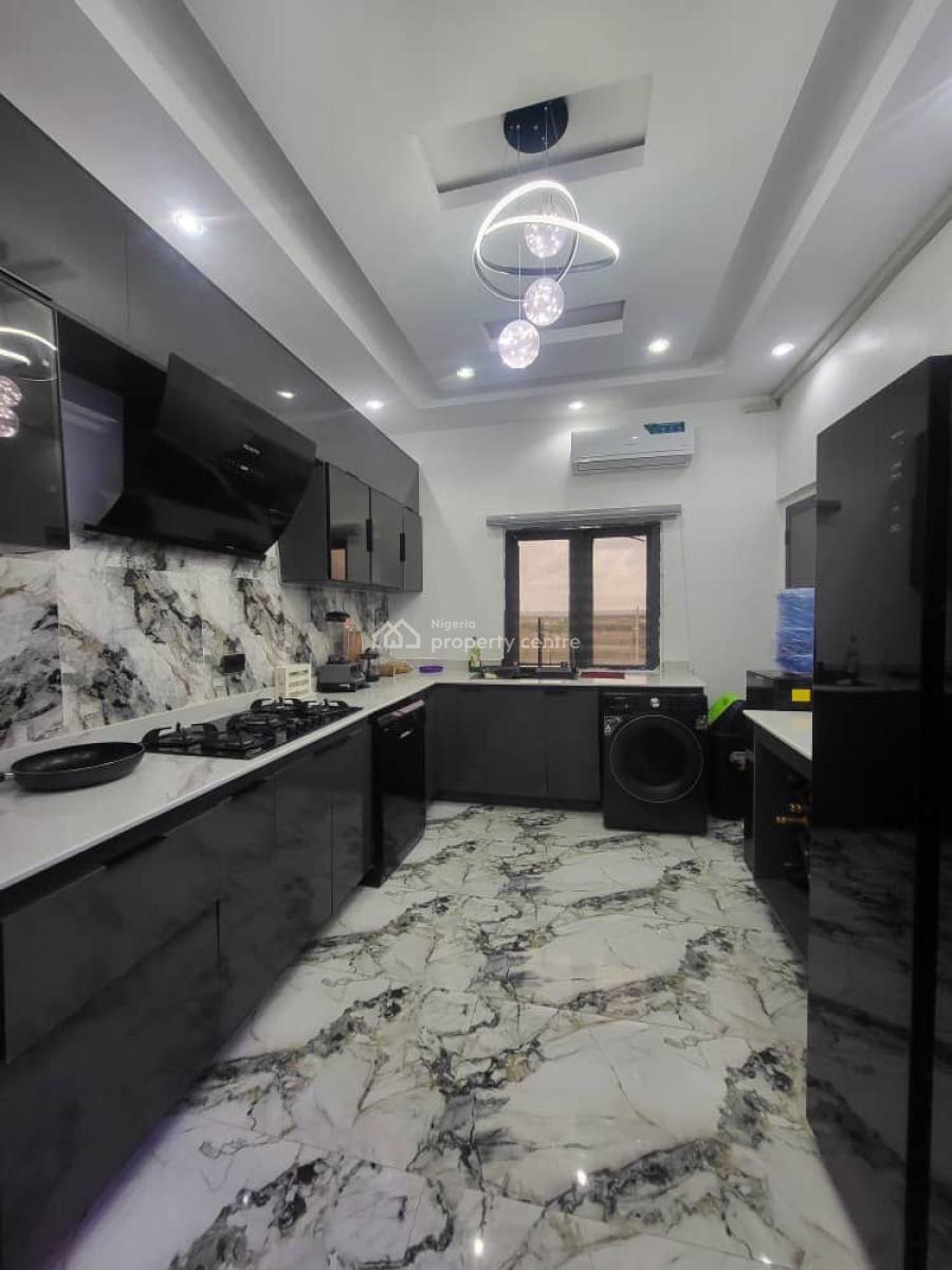 Brand Newly Built Luxury Serviced 3bedrooms Apartment, Alpha Beach, New Road, Lekki, Lagos, Flat / Apartment for Rent