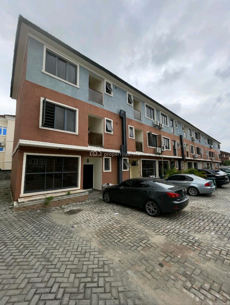 4 Bedroom Terraced Duplex with Bq, Osapa, Osapa, Lekki, Lagos, Terraced Duplex for Rent