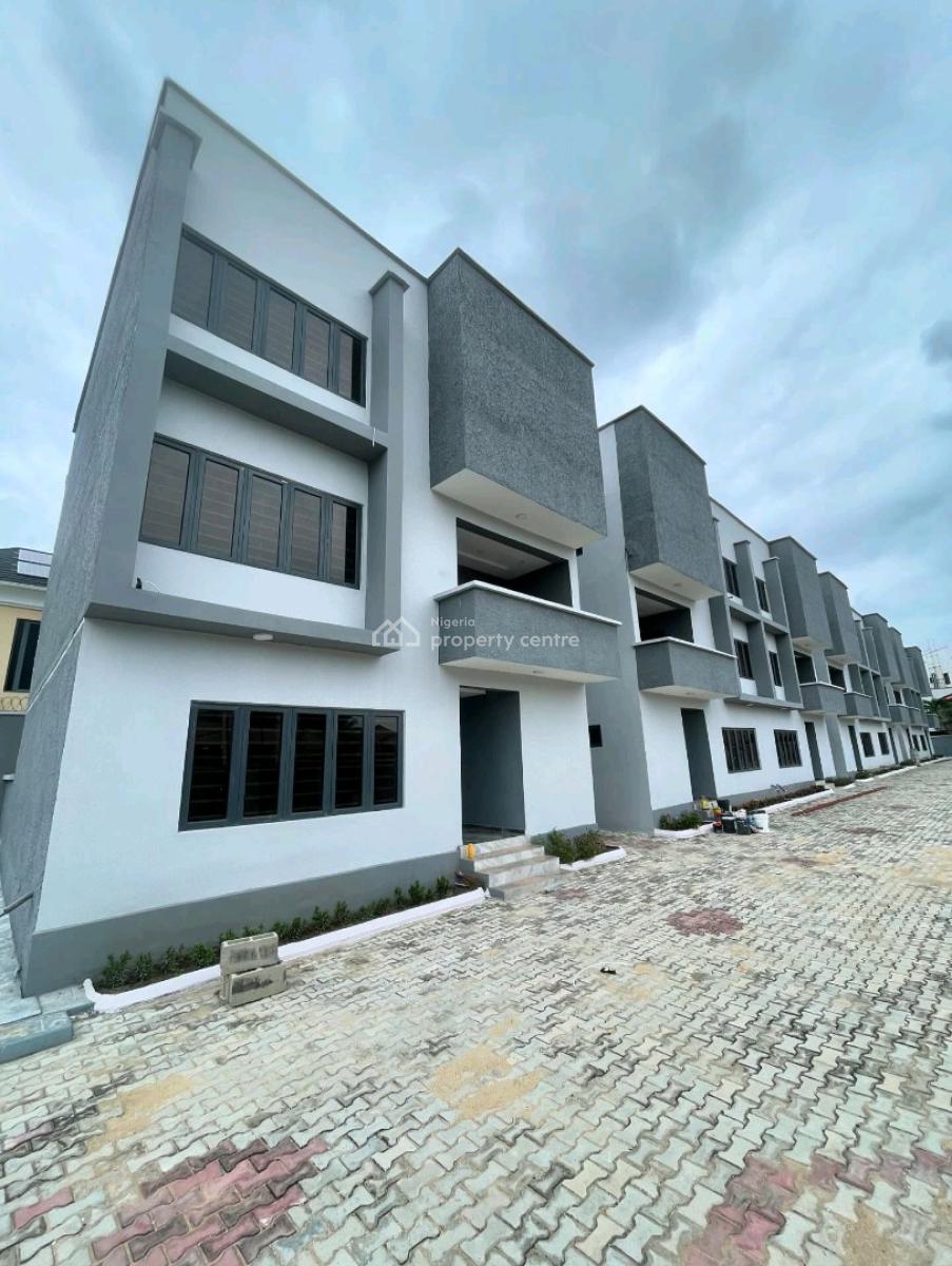 Brand New 4 Bedroom Terraced Duplex, Ologolo, Ologolo, Lekki, Lagos, Terraced Duplex for Rent