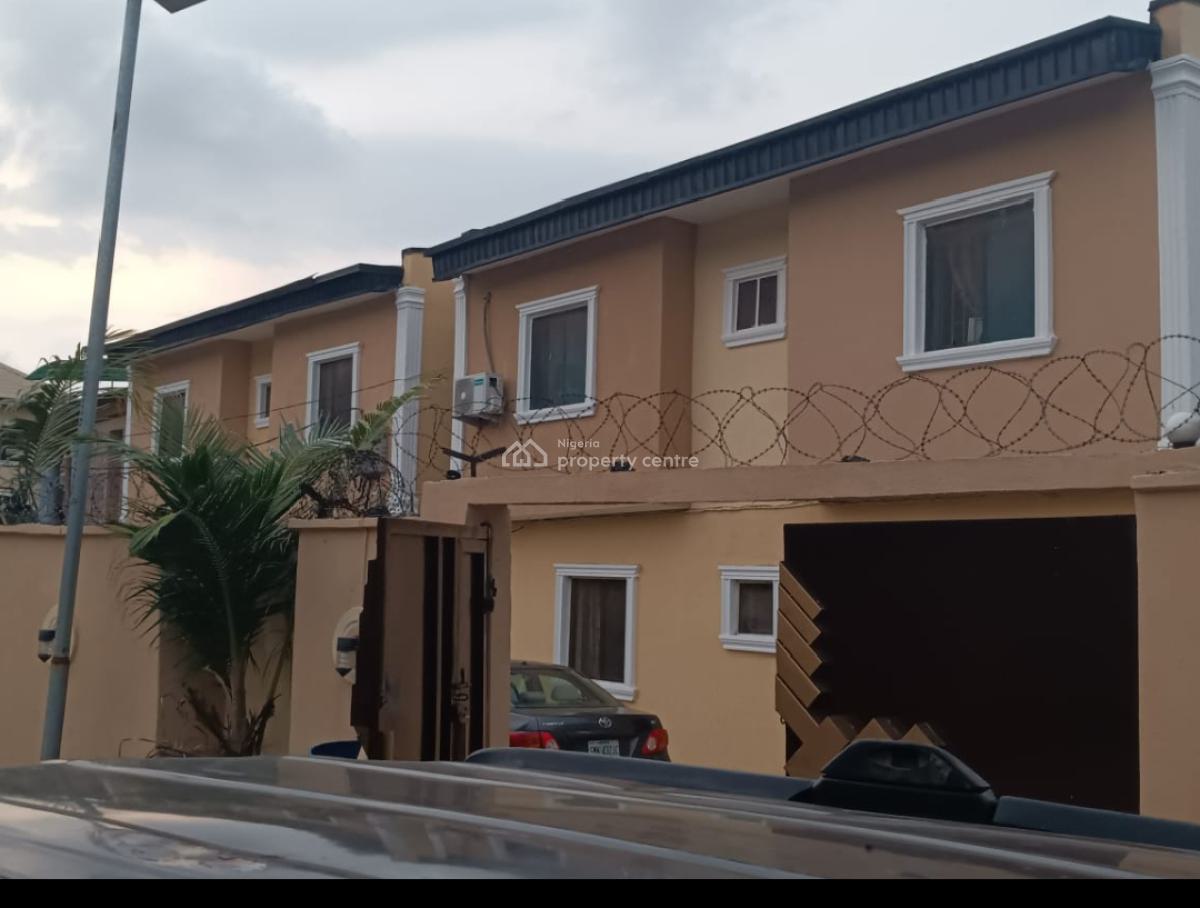 Modern 4 Units of 3 Bedroom Flat ( for All Purposes), Lovely Estate Environment ( 10 Mintues to Airport) Magboro, Ikeja, Mangoro, Ikeja, Lagos, Block of Flats for Sale