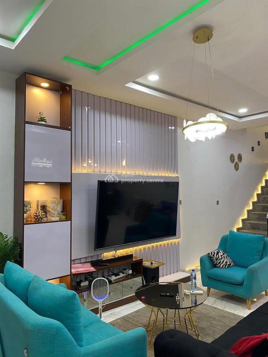Luxury 4-bedroom Semi-detached Duplex Plus Bq, Agungi, Lekki, Lagos, Semi-detached Duplex for Sale