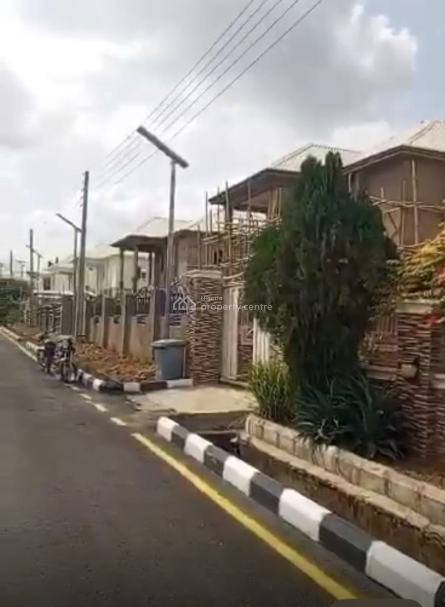 Fully Detached 4 Bedroom Duplex with 2rm Bq, 1000sqm, Cofo, Fha (fully Tarred Rd), Lugbe District, Abuja, Detached Duplex for Sale