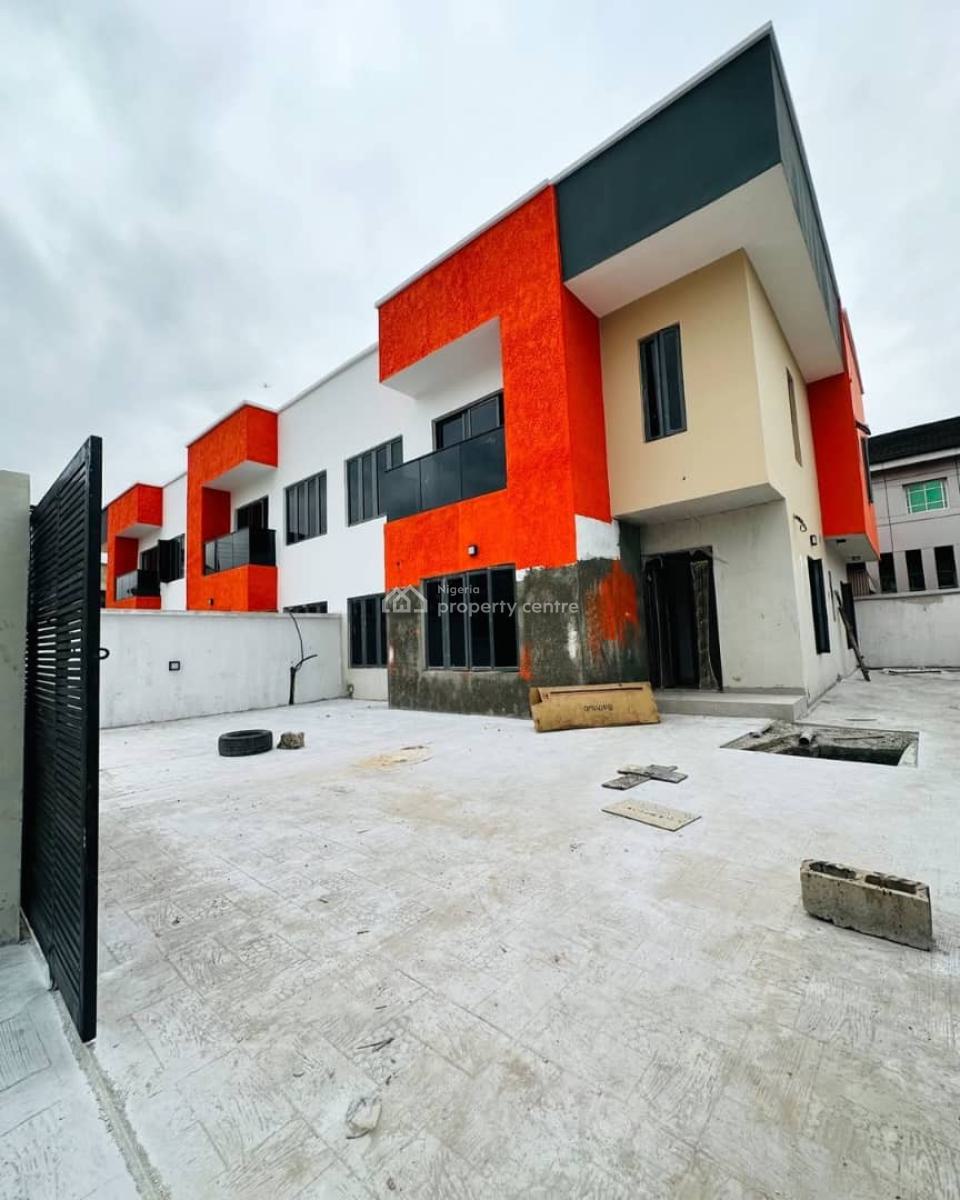 Exquisite 4 Bedroom Semi Detached Duplex with Bq in Serene Estate, Gbagada, Lagos, Semi-detached Duplex for Sale