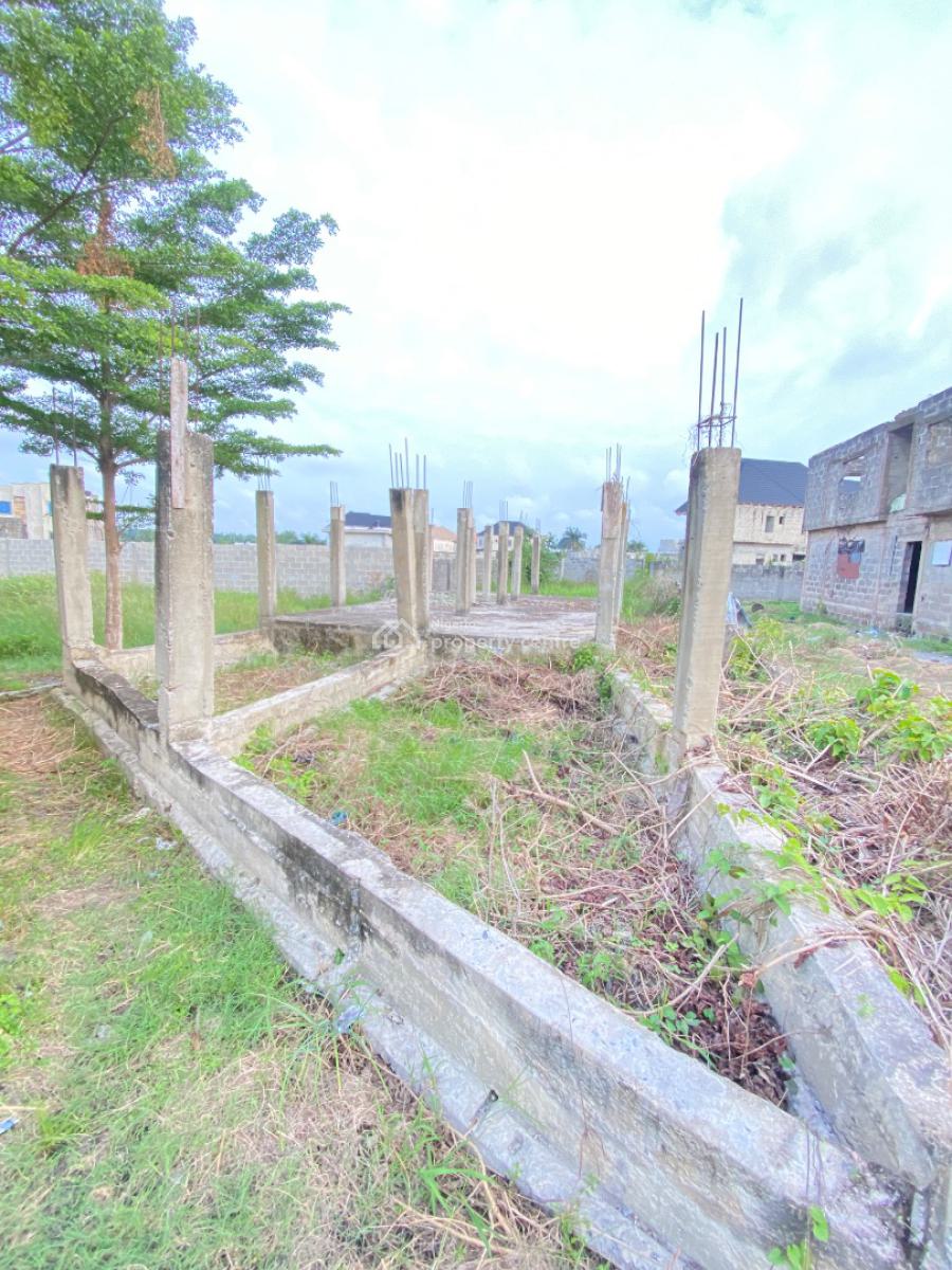 Distress! 528sqm Land with Raft Foundation, Greenland Estate Via Abraham Adesanya Ogombo Ajah, Ogombo, Ajah, Lagos, Residential Land for Sale