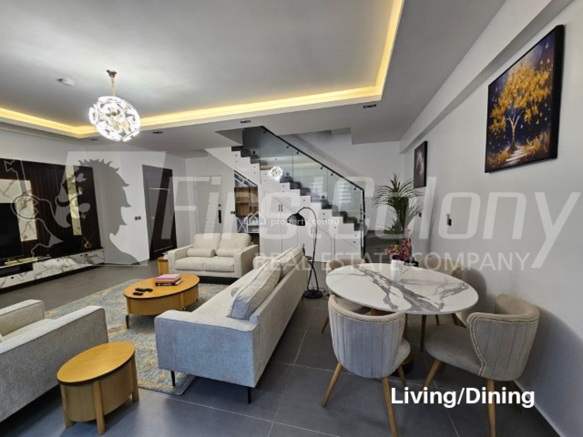 Furnished 3 Bedroom Luxury Maisonette with Essential Facilities, Old Ikoyi, Ikoyi, Lagos, Flat / Apartment for Rent