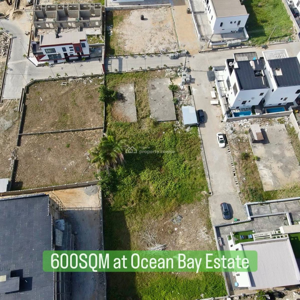 600sqm Land in a Gated and Secured Estate with Global Cofo, Ocean Bay Estate, Orchid Road, Lekki, Lagos, Residential Land for Sale