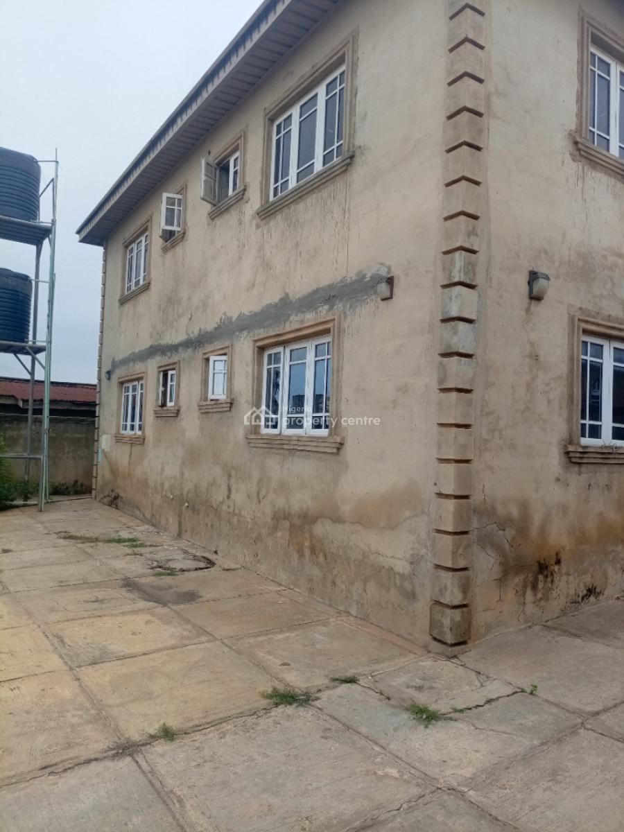 2 Bedroom Flat with Full Pop and 24/7 Power Supply with Solar, Beside Rayfield Gra, Kute Road, Ibadan, Akobo, Ibadan, Oyo, Semi-detached Bungalow for Rent