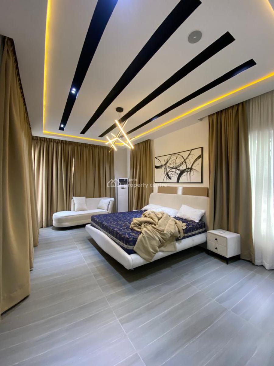 Luxury Lifestyle 5 Bedroom Fully Furnished Detached House with Bq & Swimming Pool, Eleganza Bus Stop ,second Tollgate, Lekki, Lagos, Detached Duplex for Sale
