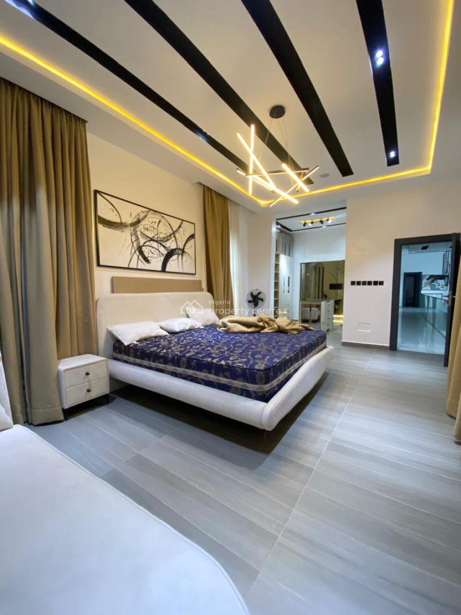 Luxury Lifestyle 5 Bedroom Fully Furnished Detached House with Bq & Swimming Pool, Eleganza Bus Stop ,second Tollgate, Lekki, Lagos, Detached Duplex for Sale
