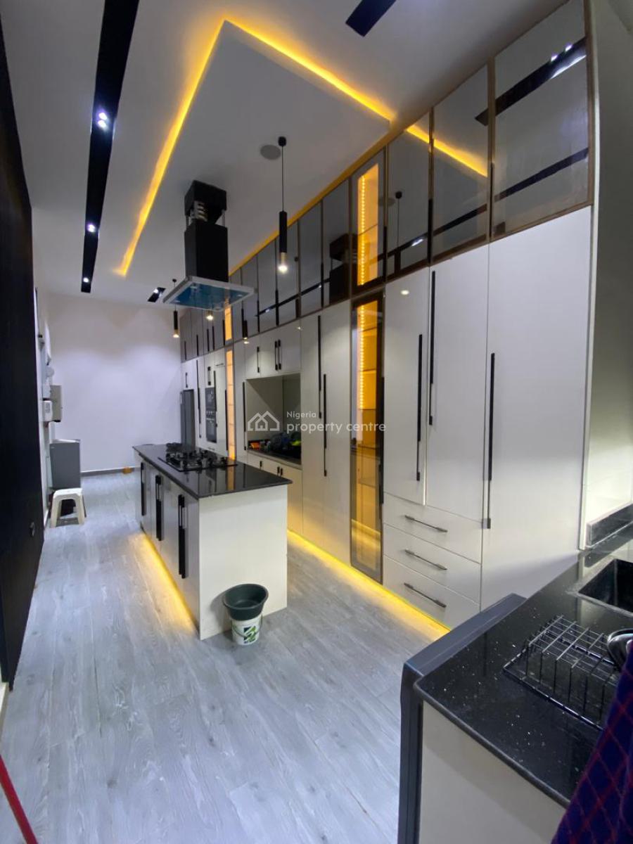 Luxury Lifestyle 5 Bedroom Fully Furnished Detached House with Bq & Swimming Pool, Eleganza Bus Stop ,second Tollgate, Lekki, Lagos, Detached Duplex for Sale