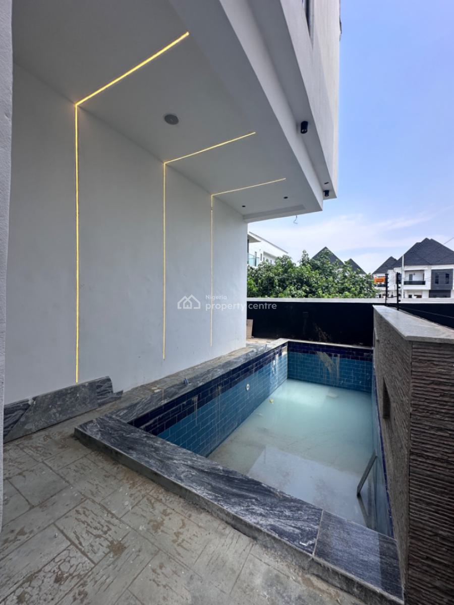 Beautiful Family House with Swimming Pool, Orchid Road By Chevron, Lekki, Lagos, Detached Duplex for Sale