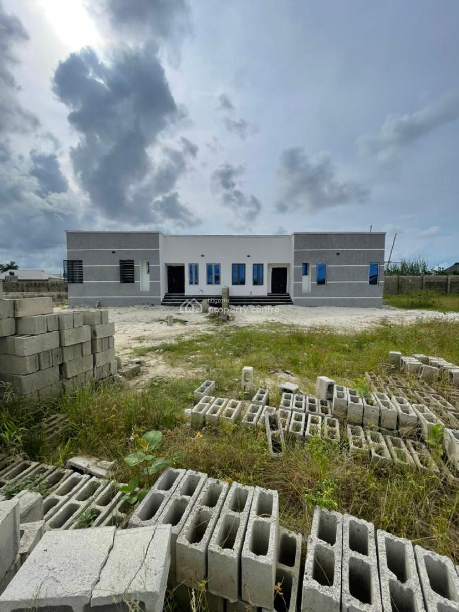 Brand New 3 Bedroom Bungalow in Ajah, Oribanwa, Ibeju Lekki, Lagos, Semi-detached Bungalow for Sale