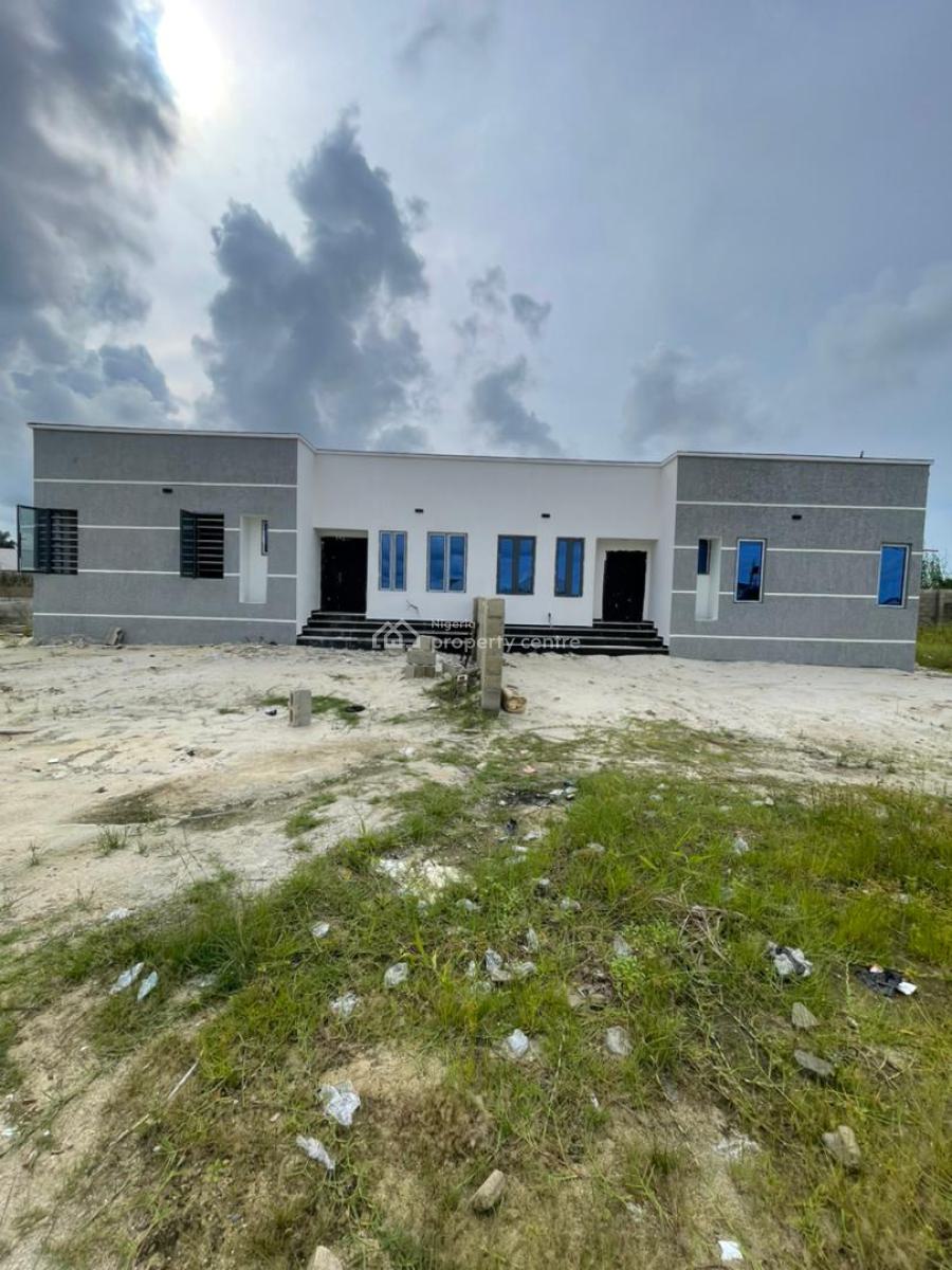 Brand New 3 Bedroom Bungalow in Ajah, Oribanwa, Ibeju Lekki, Lagos, Semi-detached Bungalow for Sale