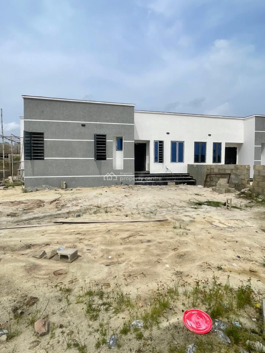 Brand New 3 Bedroom Bungalow in Ajah, Oribanwa, Ibeju Lekki, Lagos, Semi-detached Bungalow for Sale