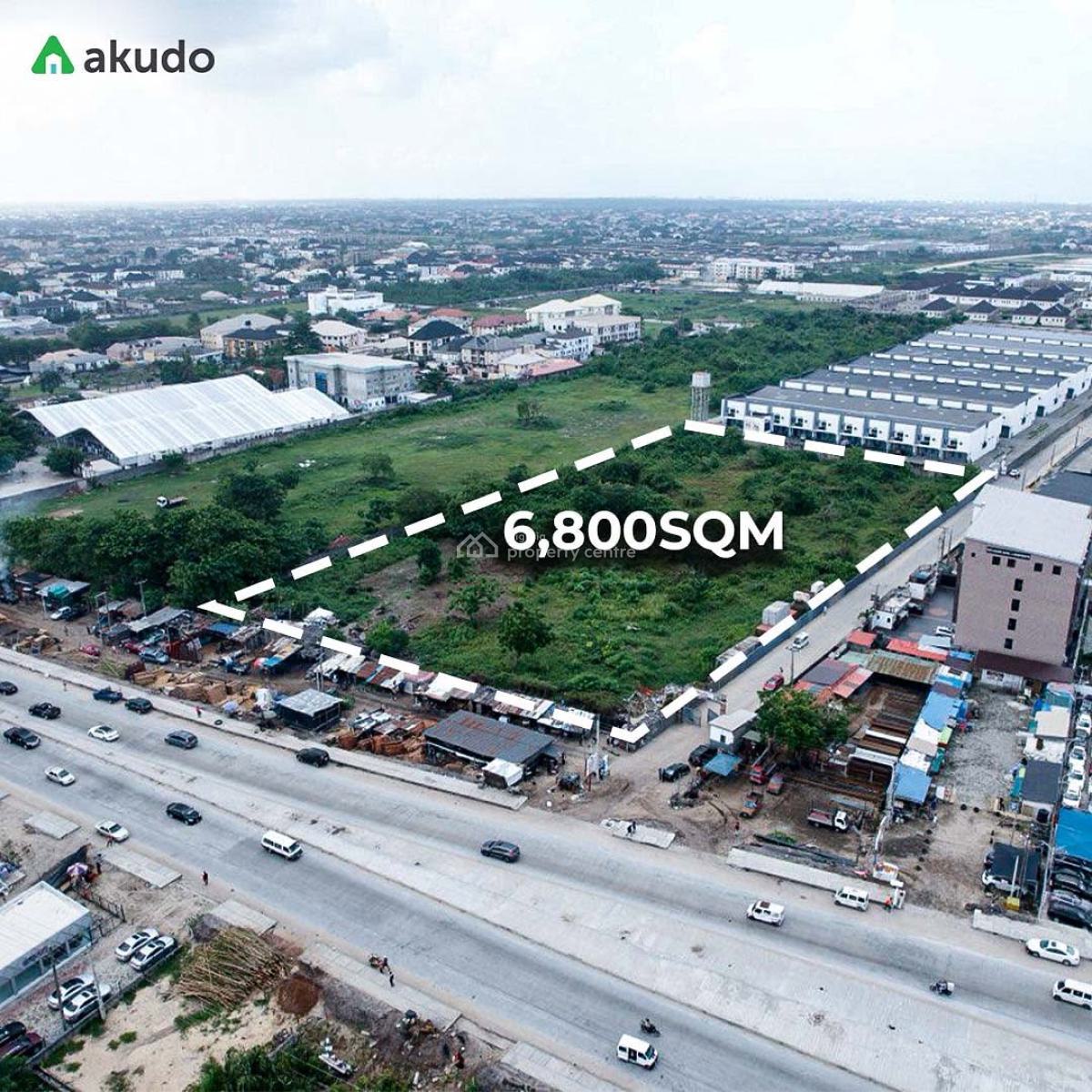 6,800 Sqm Land (deed of Assignment), Alasia, Sangotedo, Ajah, Lagos, Mixed-use Land for Sale