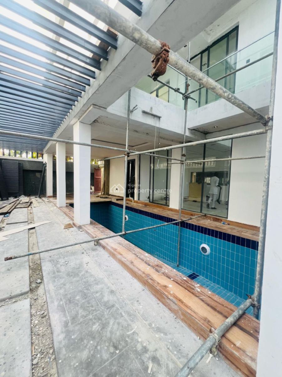 Magnificent 5 Bedroom Detached Duplex with Bq, Pool, and Open Terrace, Oniru, Victoria Island (vi), Lagos, Detached Duplex for Sale