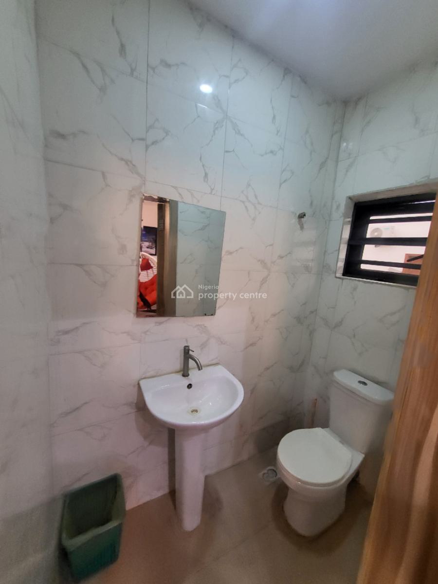 Luxurious Fully Furnished 3bedroom Apartment with Solar Inverter,estat, Ikota, Lekki, Lagos, Flat / Apartment for Rent