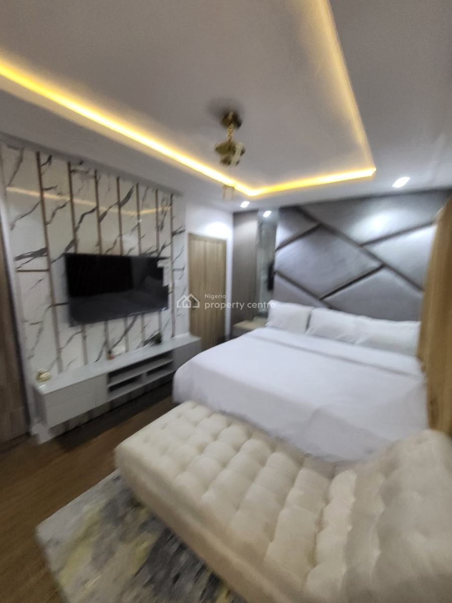 Luxurious Fully Furnished 3bedroom Apartment with Solar Inverter,estat, Ikota, Lekki, Lagos, Flat / Apartment for Rent