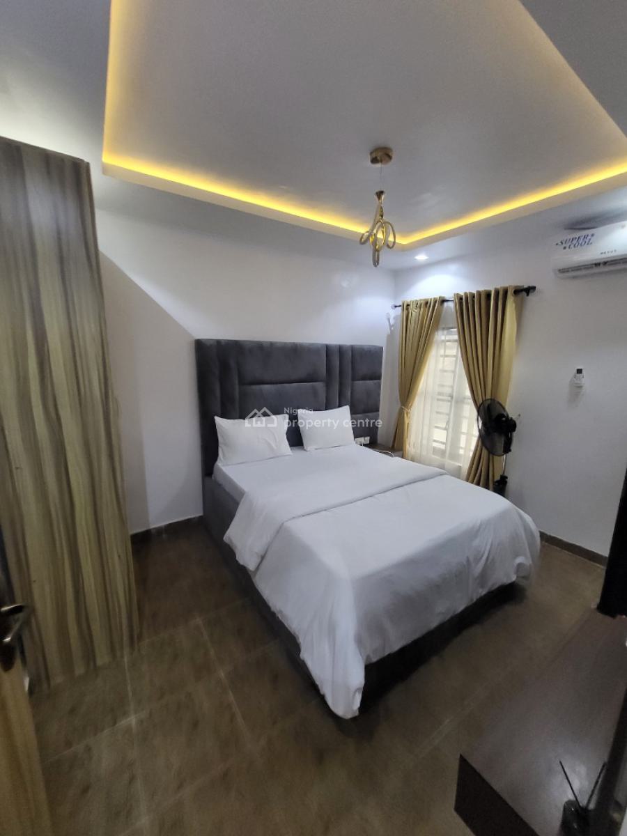 Luxurious Fully Furnished 3bedroom Apartment with Solar Inverter,estat, Ikota, Lekki, Lagos, Flat / Apartment for Rent