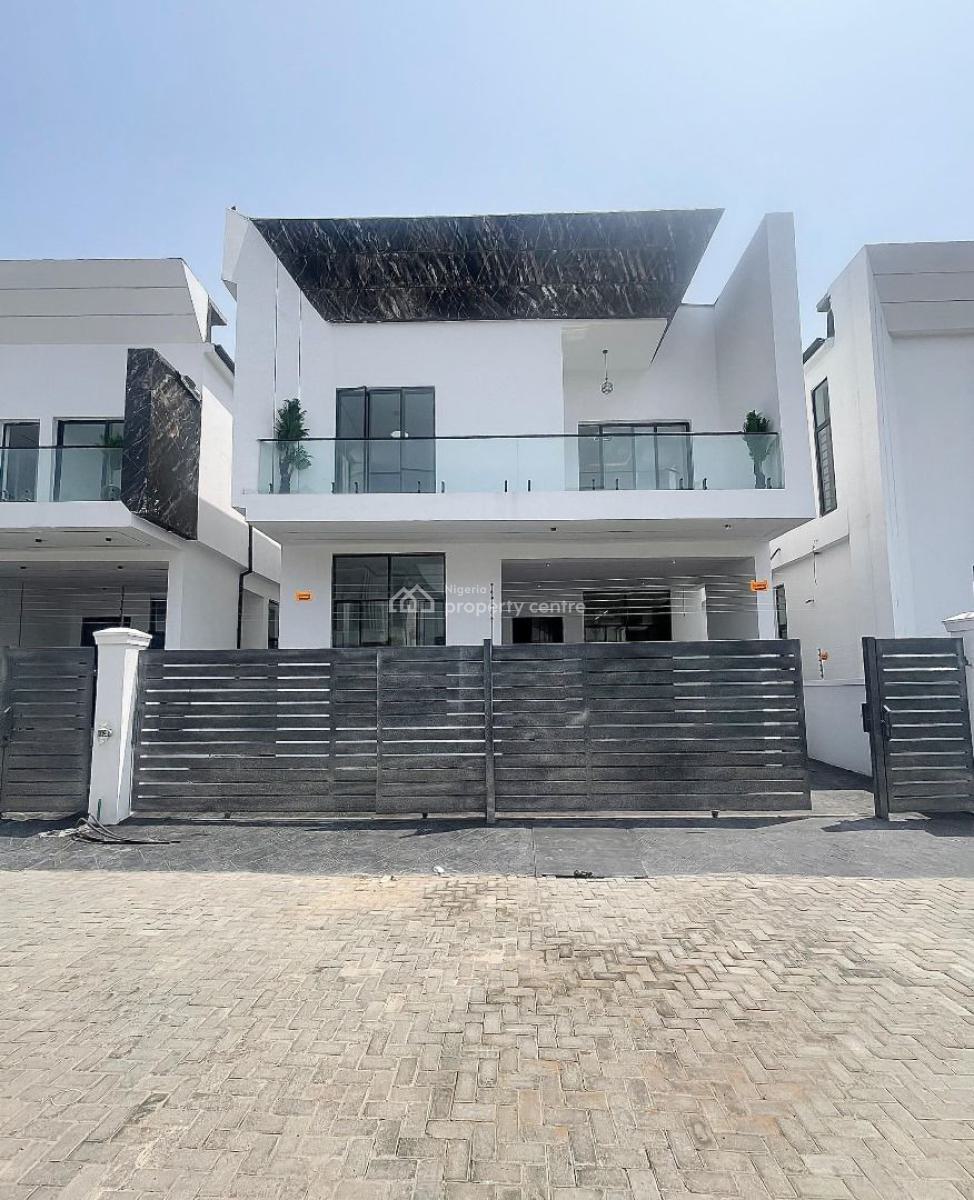 Gorgeously Finished Luxury 4 Bed Detached Duplex with Bq, 2nd Toll Gate, Lekki, Lagos, Detached Duplex for Sale