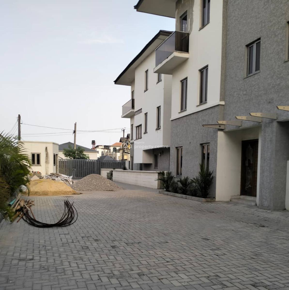 4 Units of 4 Bedrooms Semi Detached Duplex with a Bq, Rhs, Lekki Phase 1, Lekki, Lagos, Semi-detached Duplex for Rent