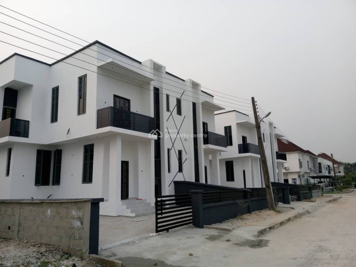 Luxury Newly Built 3 Semi Detached House in a Gated Estate, Amity Estate, Sangotedo, Ajah, Lagos, Semi-detached Duplex for Sale