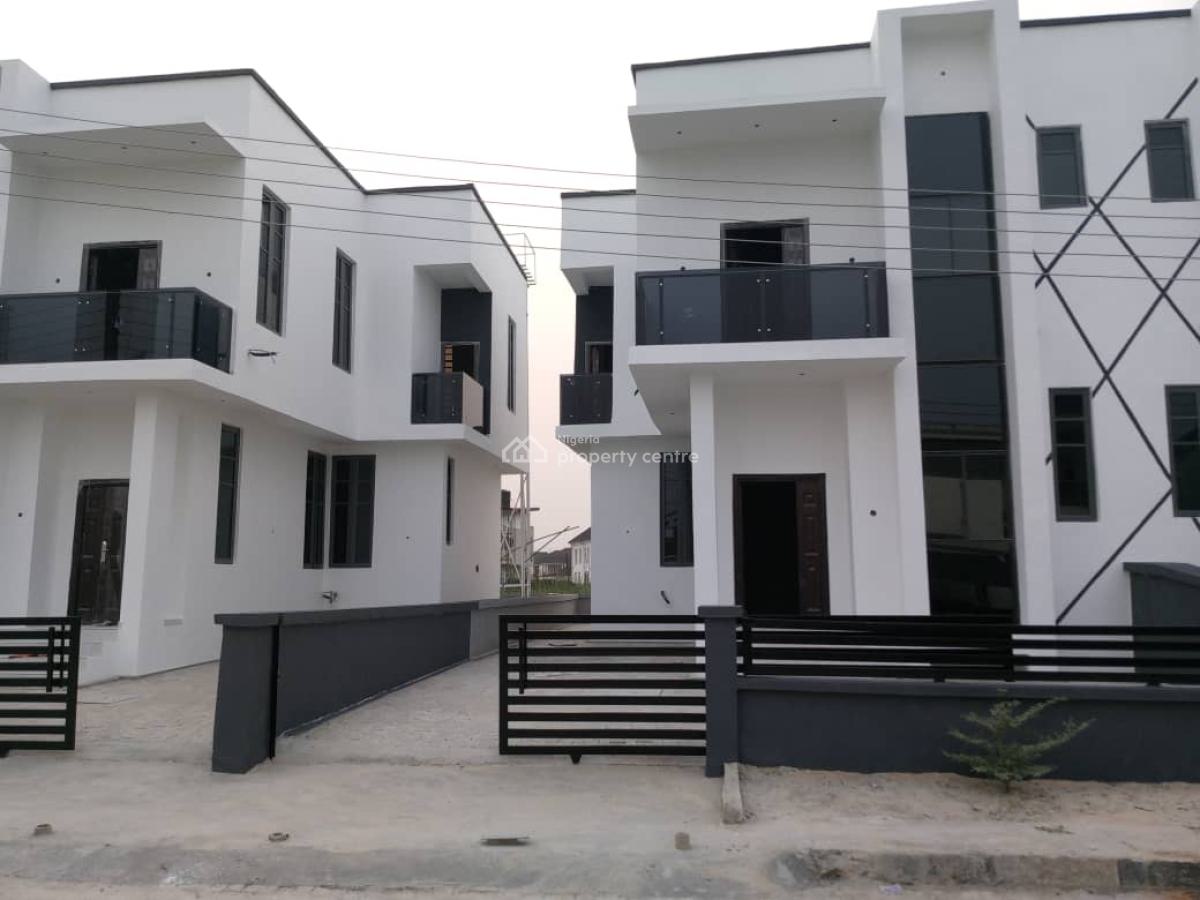 Luxury Newly Built 3 Semi Detached House in a Gated Estate, Amity Estate, Sangotedo, Ajah, Lagos, Semi-detached Duplex for Sale