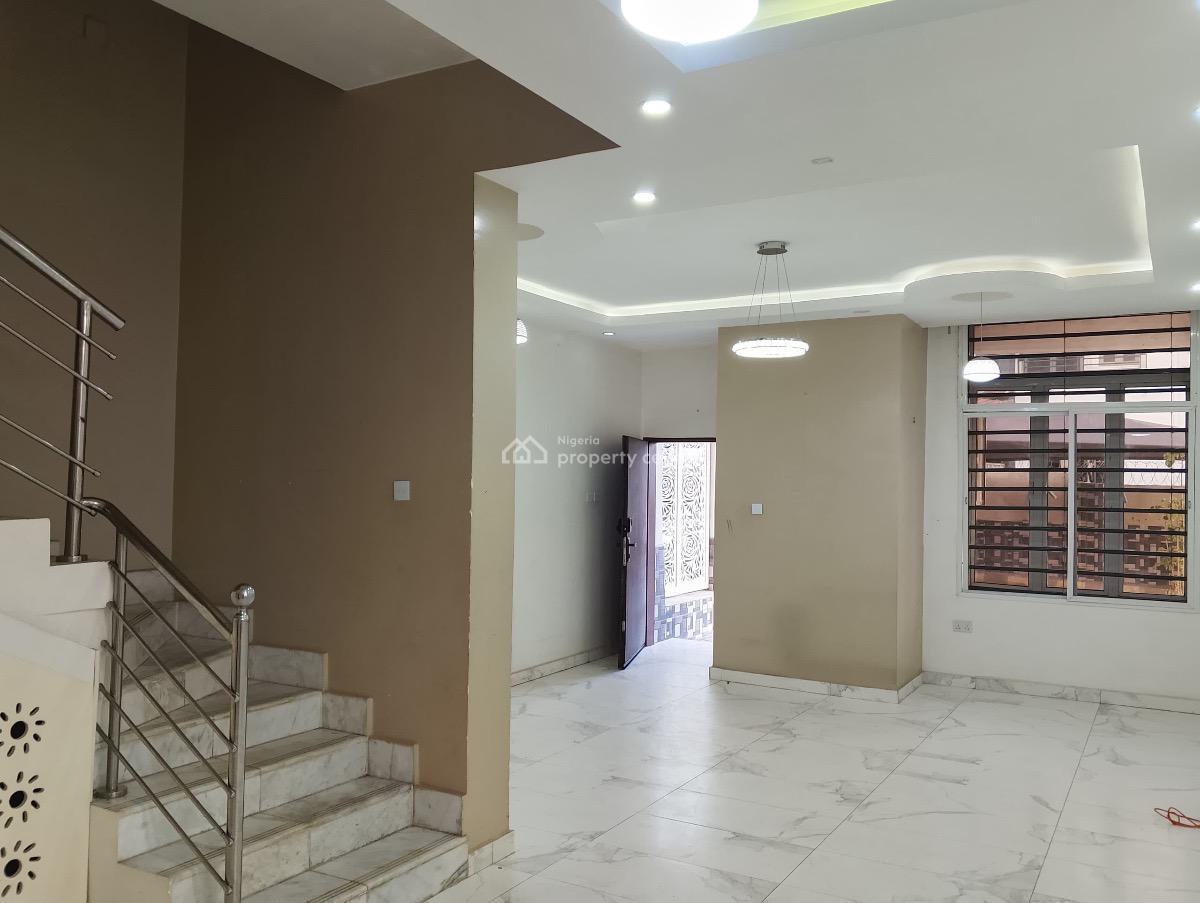 Very Beautiful 4 Bedroom Terraced Duplex Plus Bq, Wuye, Abuja, Terraced Duplex for Rent