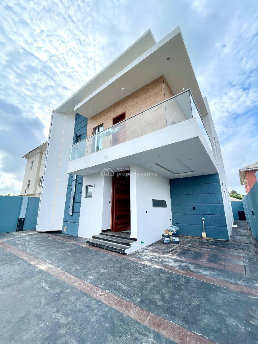 Contemporary 4 Bed Fully Detached Duplex with Bq, Ajah, Lekki, Lagos, Detached Duplex for Sale