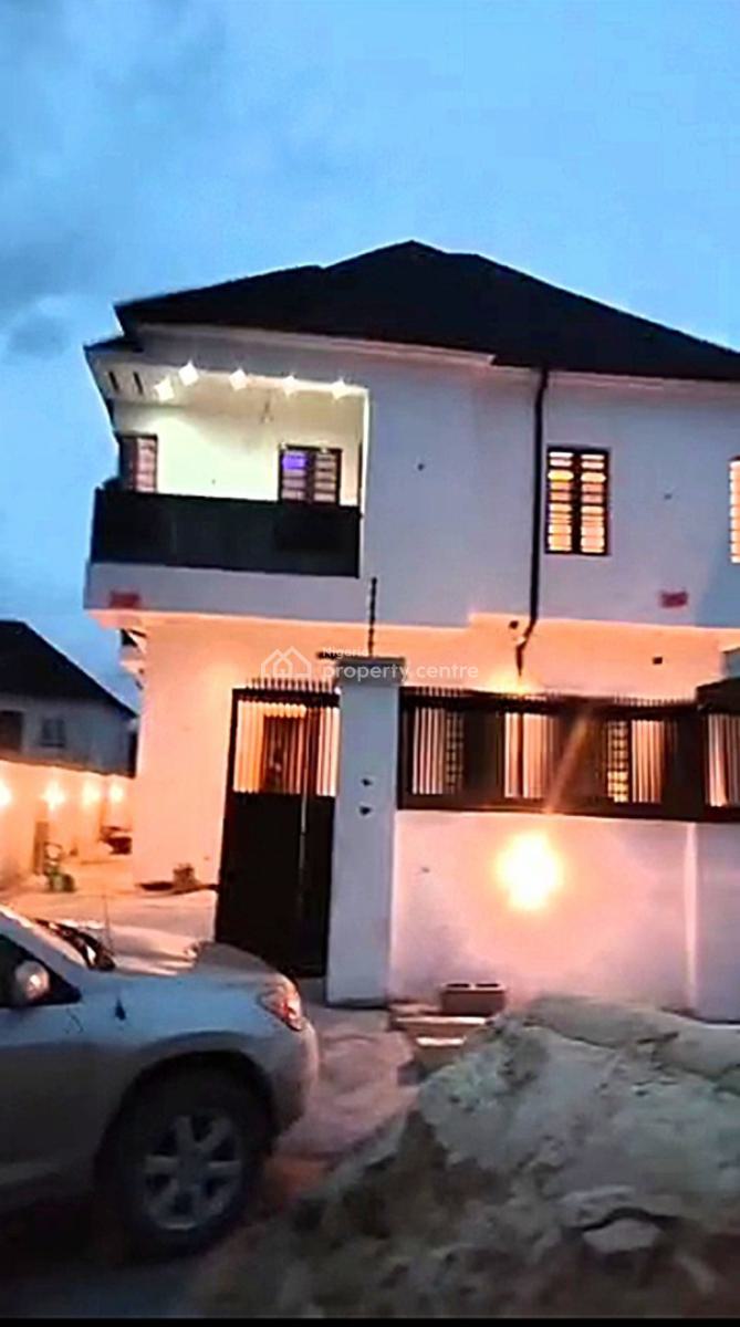 5 Bedroom Fully Detached Duplex with Bq, Peace Estate Ogidan, Sangotedo, Ajah, Lagos, Detached Duplex for Sale