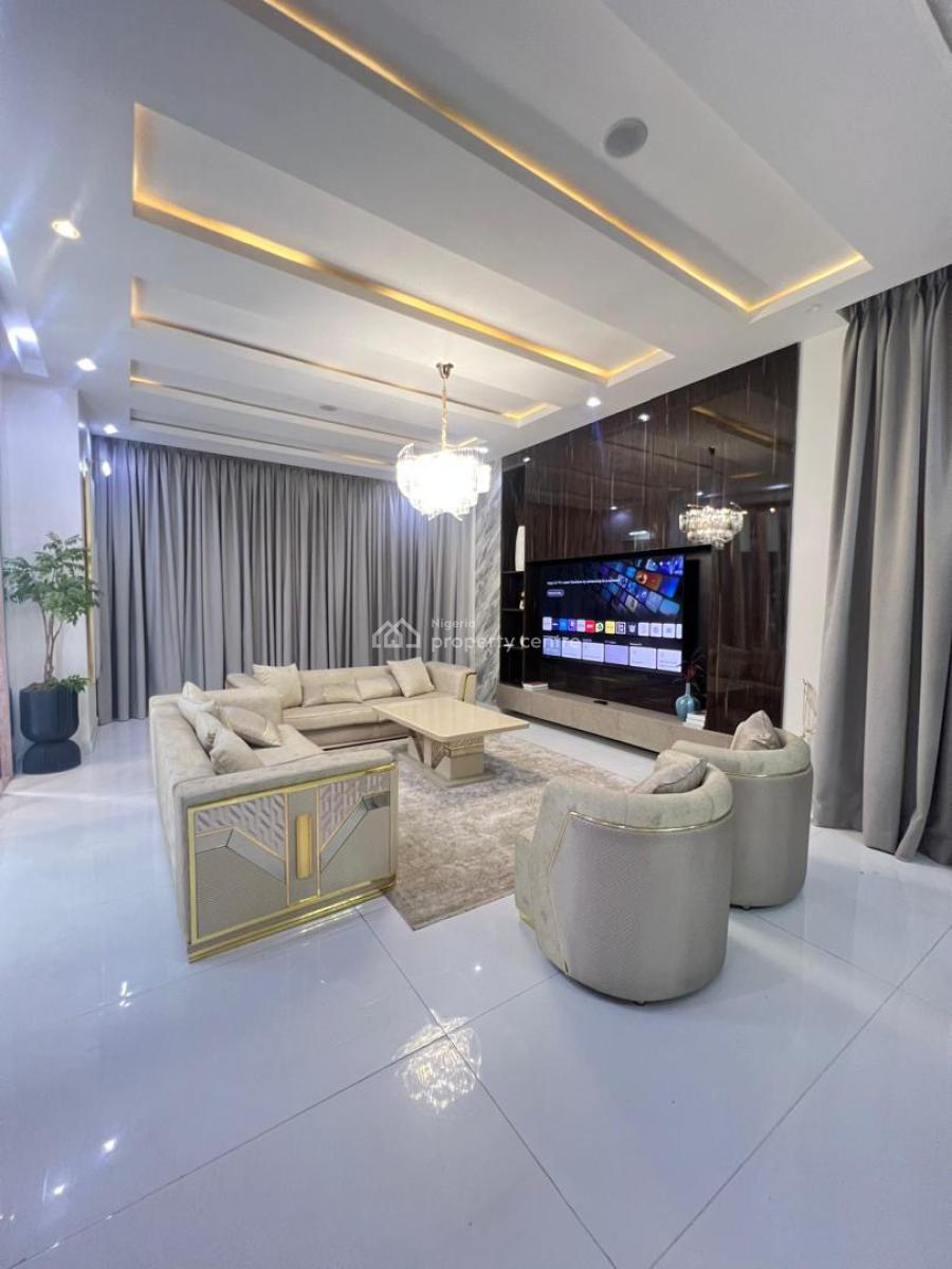 Fully Furnished 5 Bedroom Detached House + Pool, Megamound Estate Lekky County Ikota, Lekki Phase 2, Lekki, Lagos, Detached Duplex for Rent