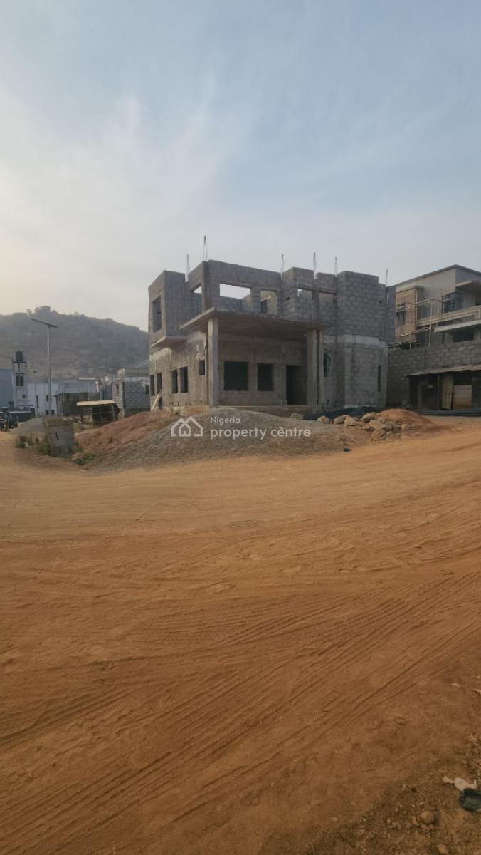 5 Bedroom Fully Detached Duplex (carcass), Katampe Extension, Katampe, Abuja, Detached Duplex for Sale