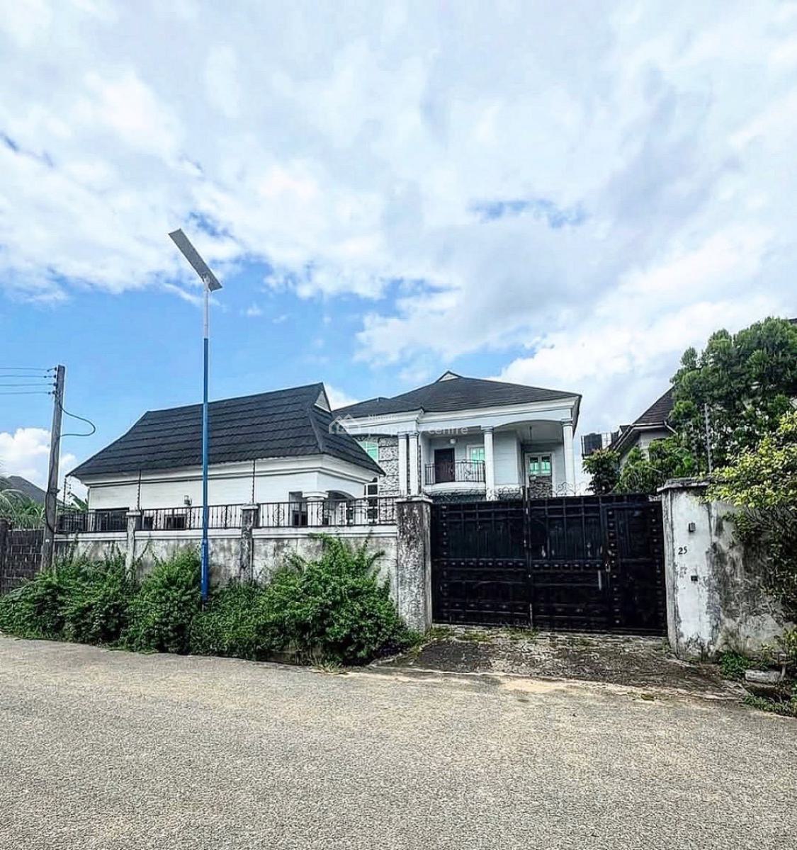 4 Bedroom Duplex with Gatehouse, New Road, Ada George, Port Harcourt, Rivers, Detached Duplex for Sale