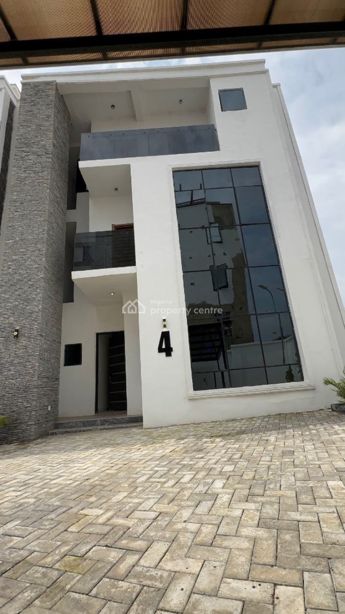 Exquisite Luxury 4 Bedroom Duplex with Bq and Swimming at a Good Rate, Gilmore, Jahi, Abuja, Semi-detached Duplex for Sale